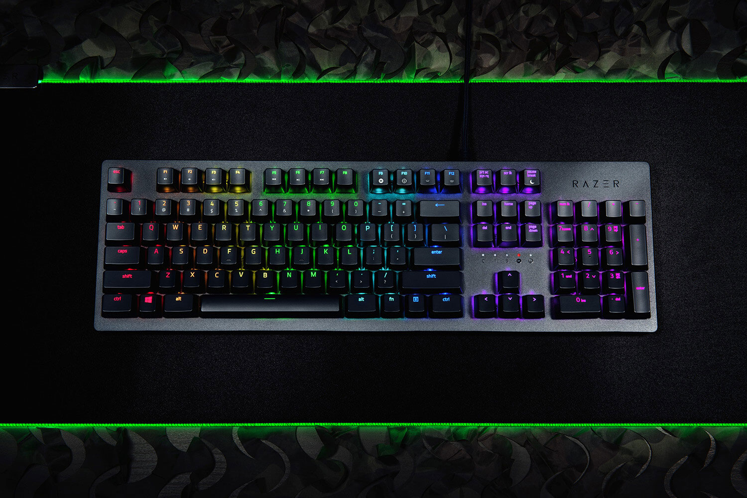 razer huntsman us layout